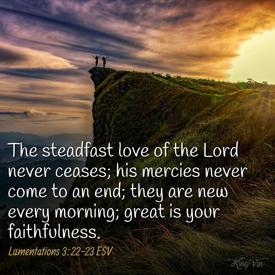 The Steadfast Love I Live For JESUS