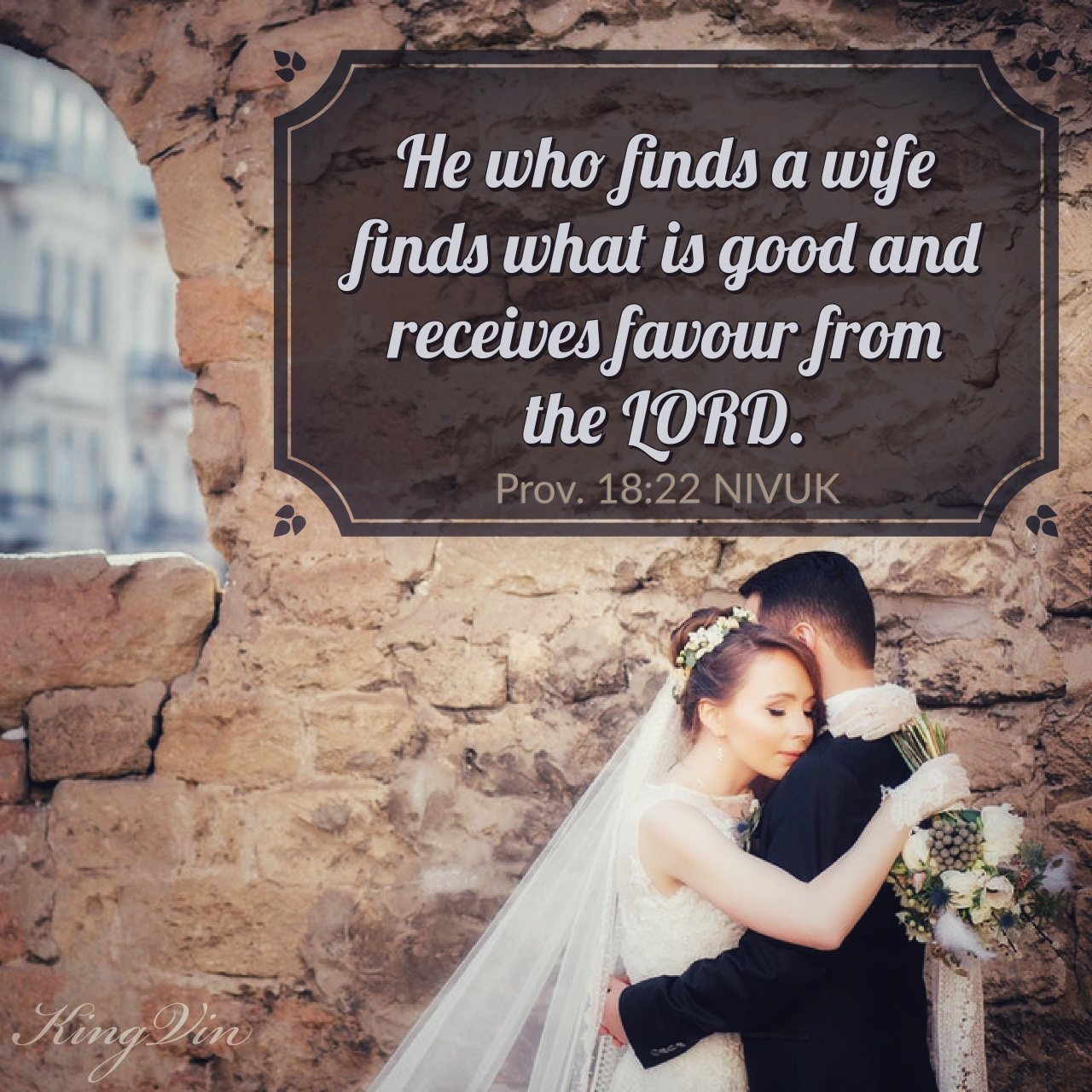 He Who Finds A Wife I Live For JESUS