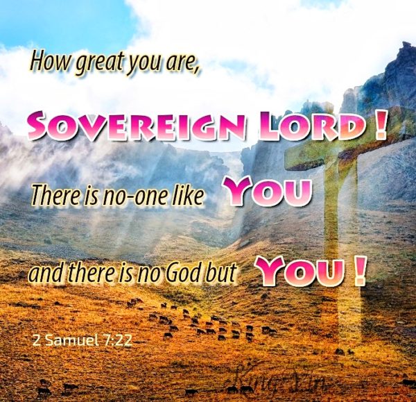 The Sovereign Lord – I Live For JESUS