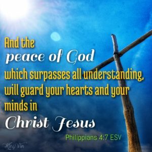 Peace of God – I Live For JESUS