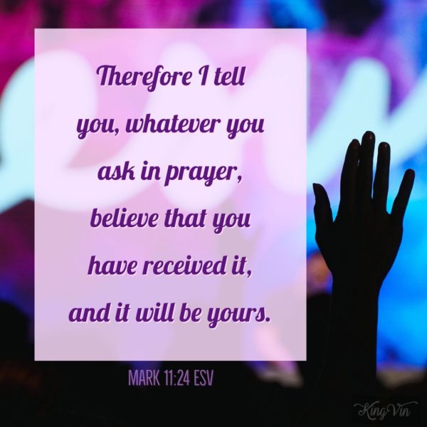 Believe that you have received - I Live For JESUS