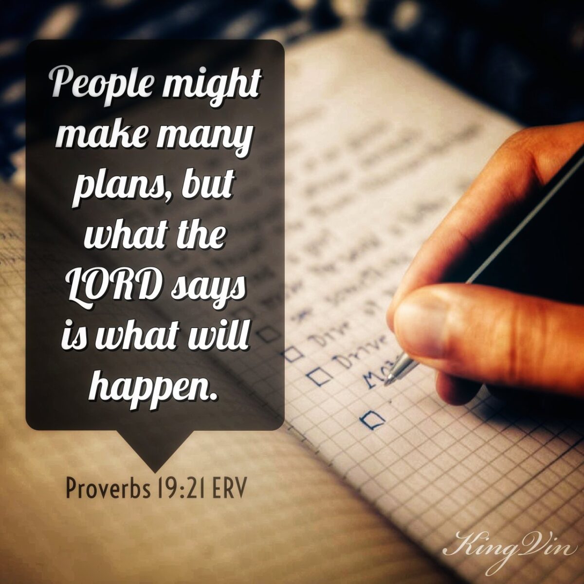 Plans – I Live For JESUS