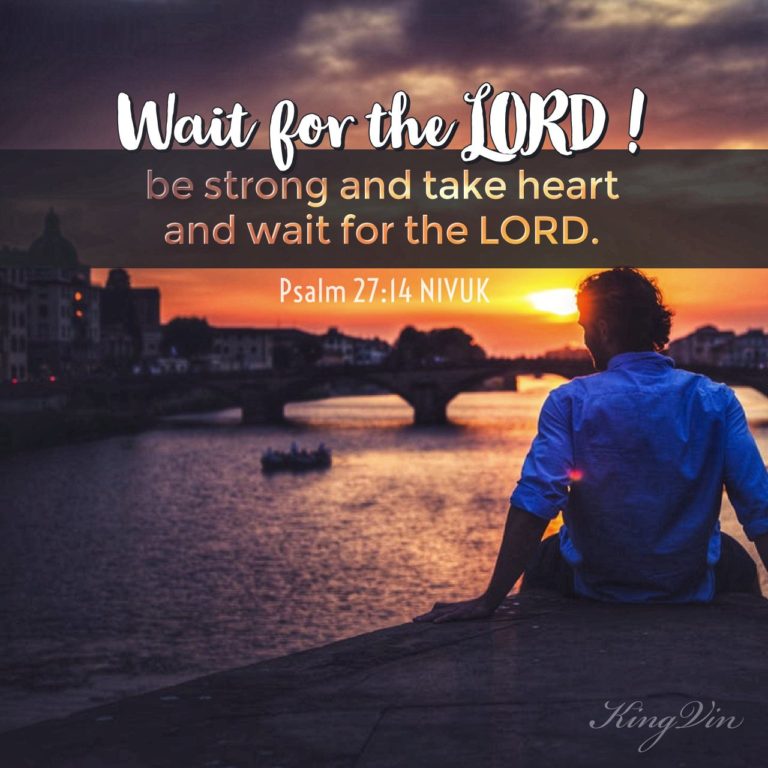 Wait for the Lord - I Live For JESUS