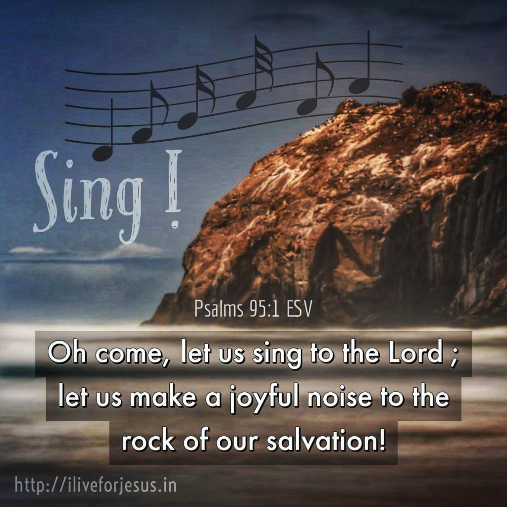 Sing to the Lord - I Live For JESUS