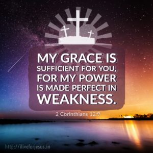 My Grace Is Sufficient - I Live For Jesus