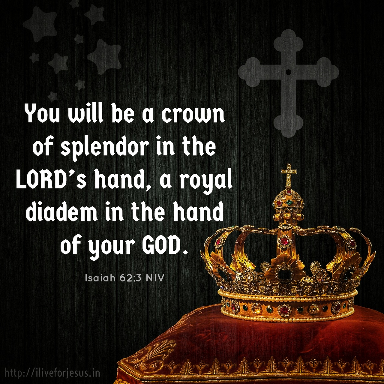 Crown of Splendor - I Live For JESUS