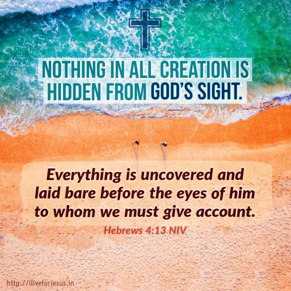 Nothing is Hidden - I Live For JESUS