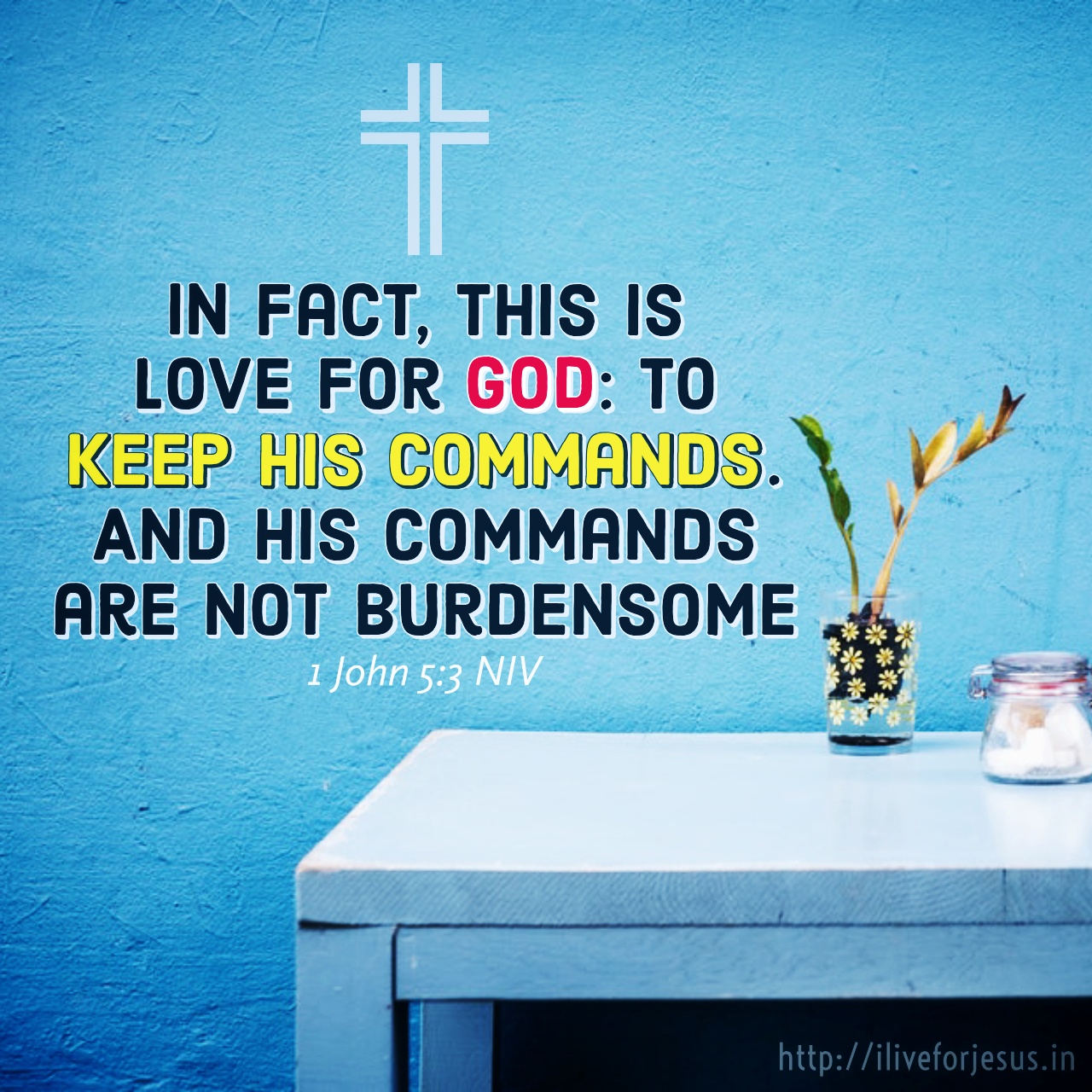 Love For God I Live For JESUS