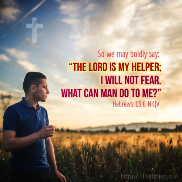 The Lord is My Helper - I Live For JESUS