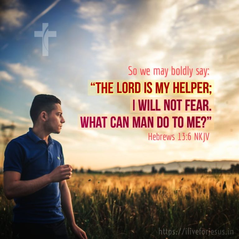 The Lord is My Helper - I Live For JESUS