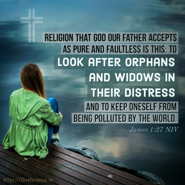 care for the widows and orphans bible verse