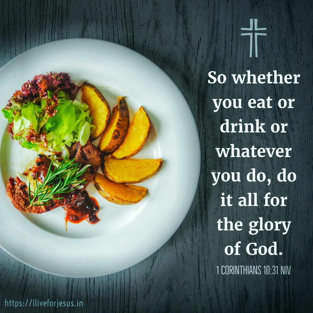 For The Glory Of God I Live For JESUS