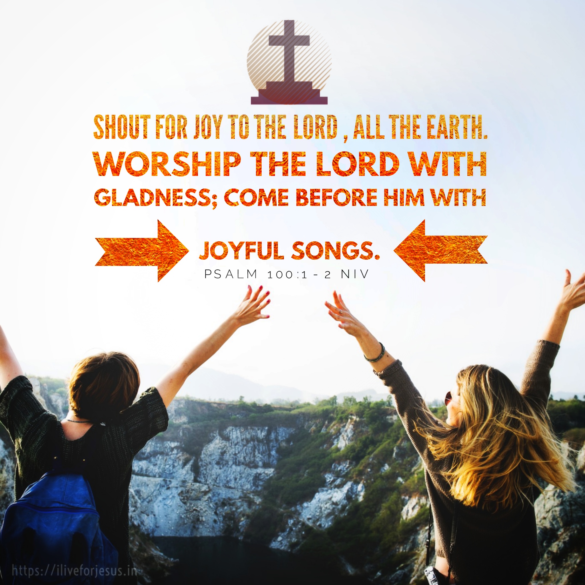 Shout For Joy I Live For JESUS