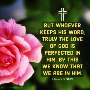 Whoever Keeps His Word - I Live For JESUS