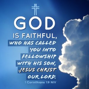 God is Faithful - I Live For JESUS