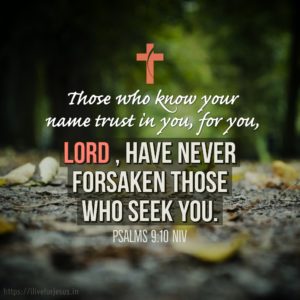 Never Forsaken - I Live For JESUS