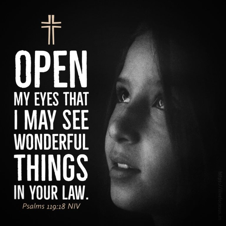 Open My Eyes - I Live For JESUS