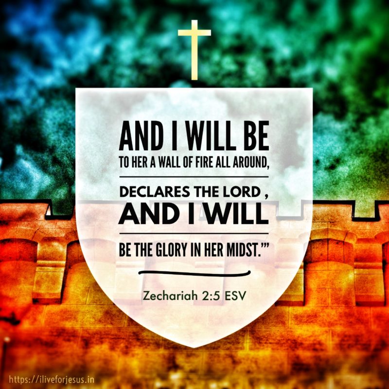 A Wall of Fire I Live For JESUS