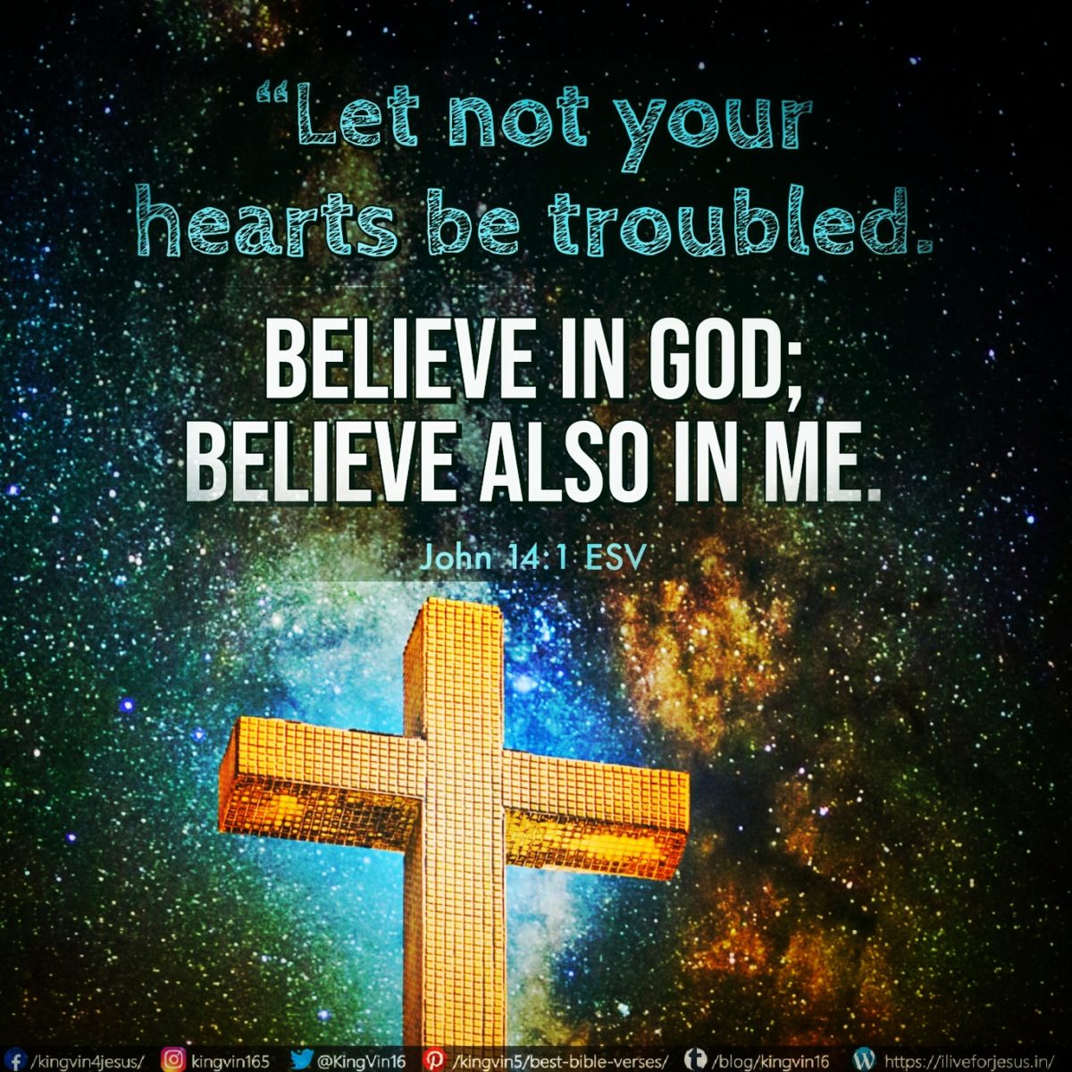 Believe In God I Live For JESUS