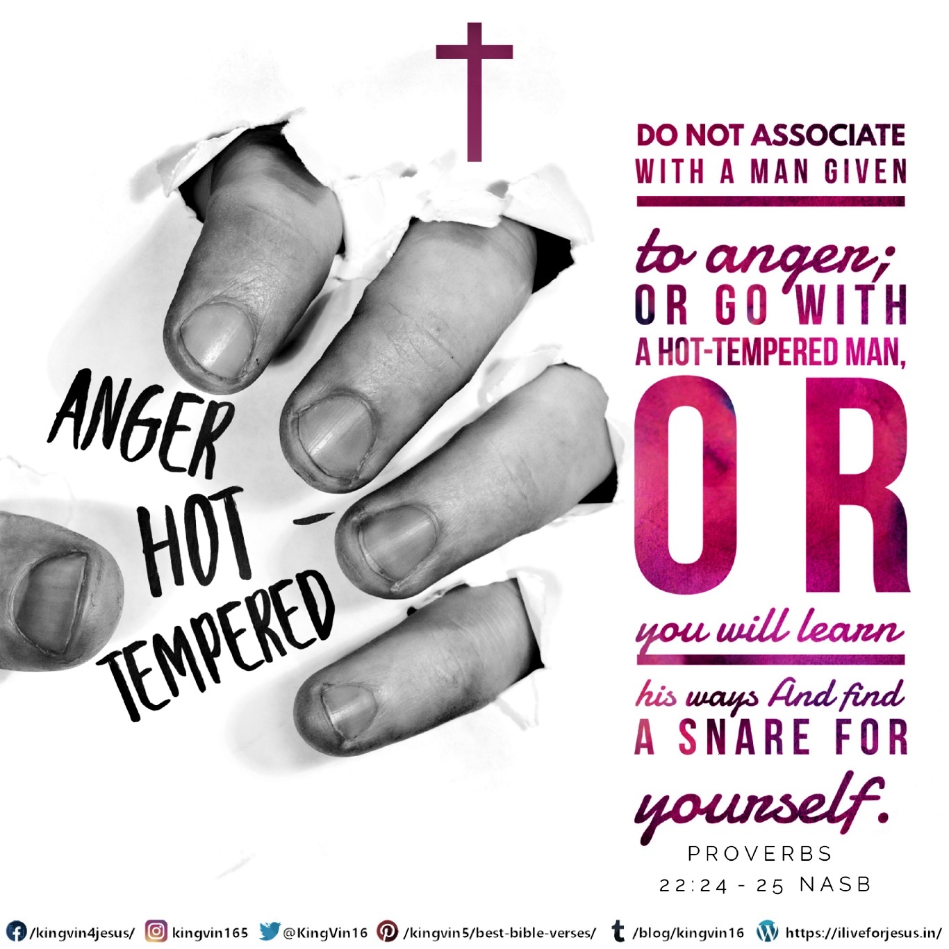 Given To Anger I Live For JESUS
