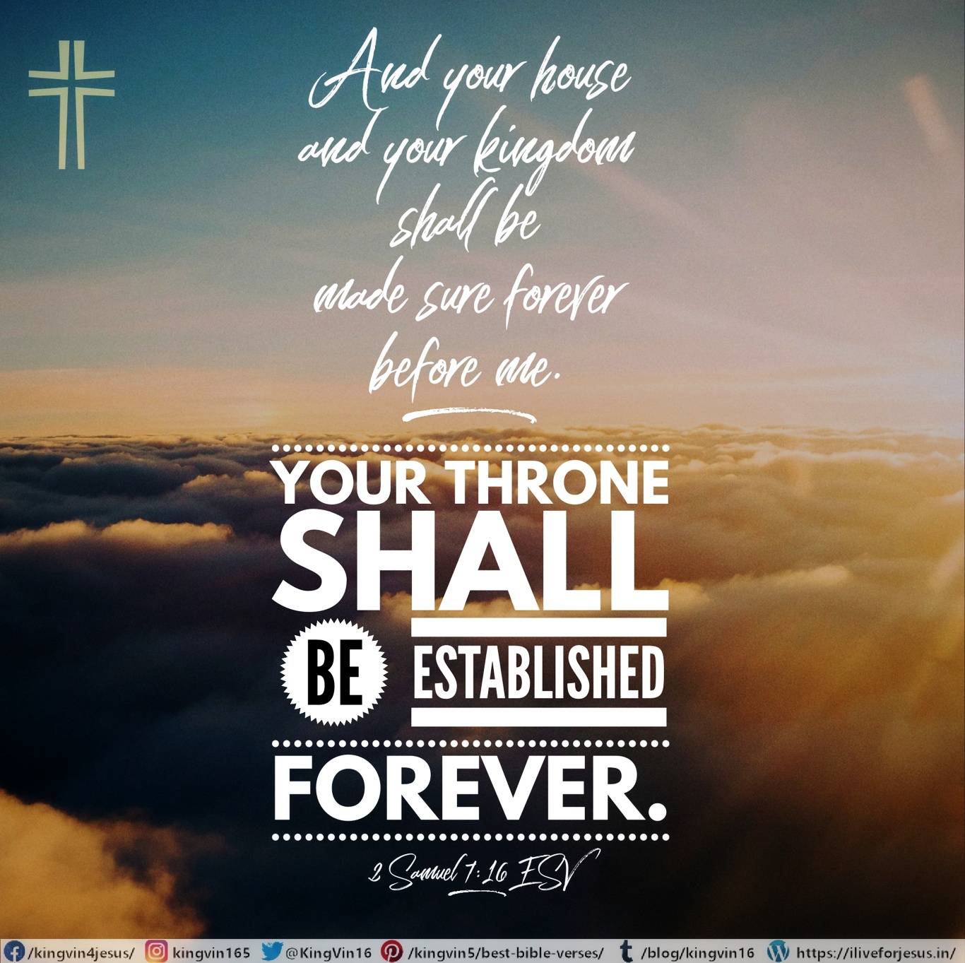 Established Forever I Live For JESUS