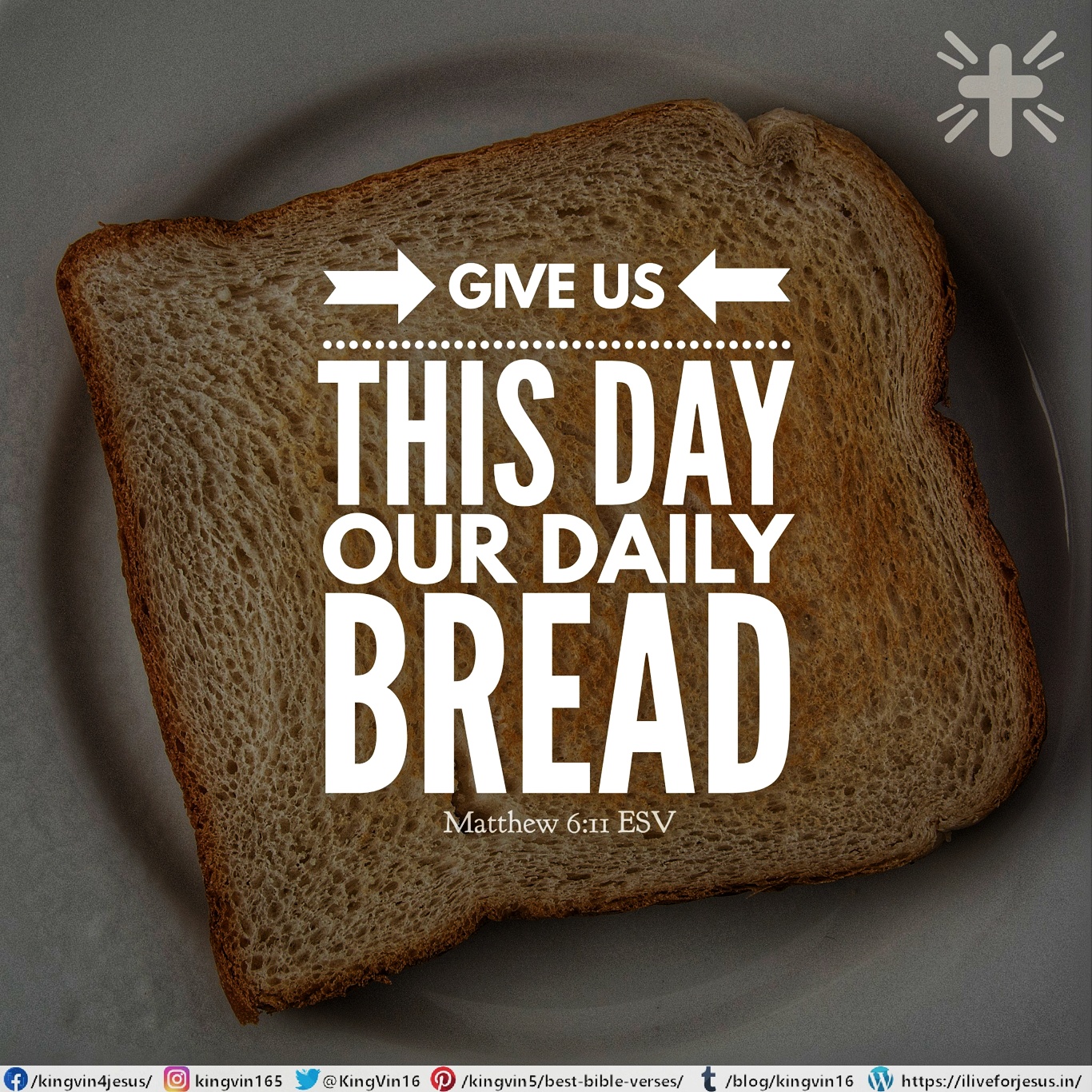 Daily Bread I Live For JESUS