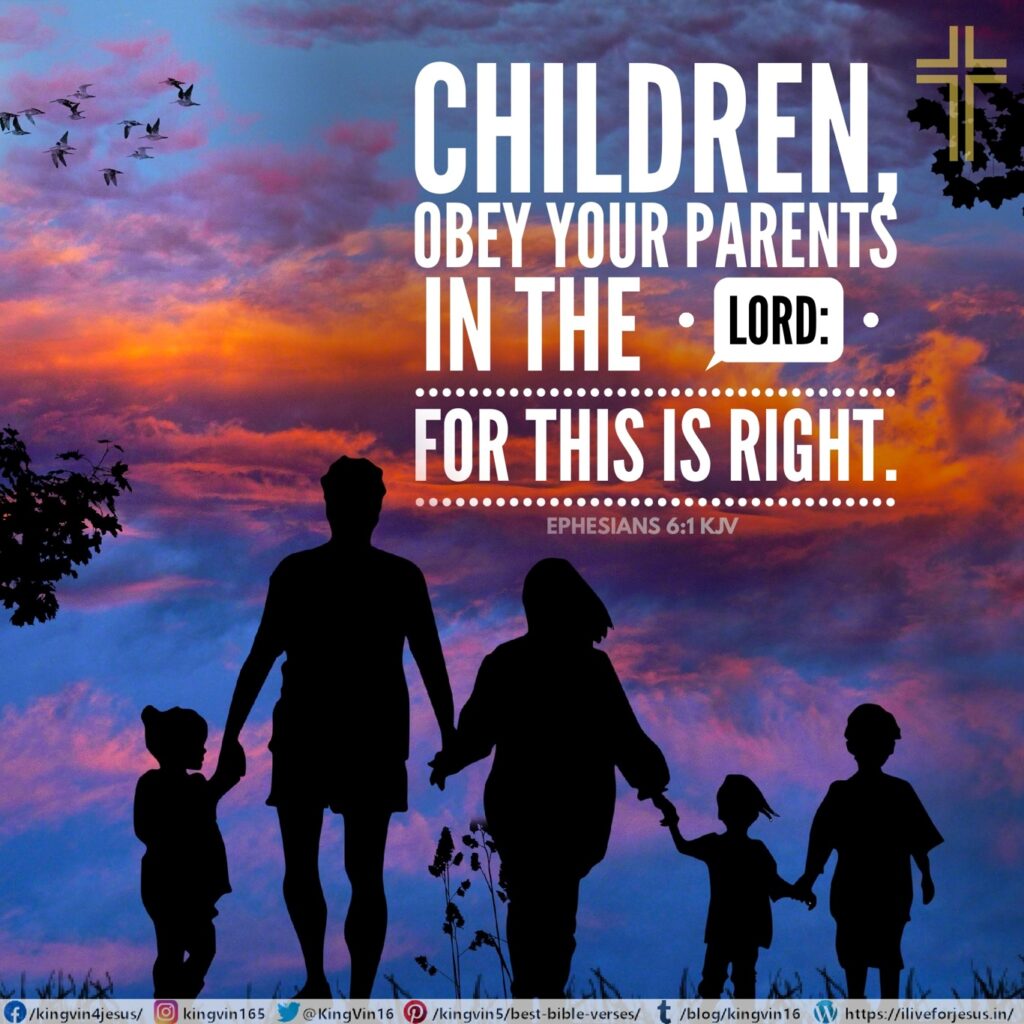 Obey Your Parents I Live For JESUS