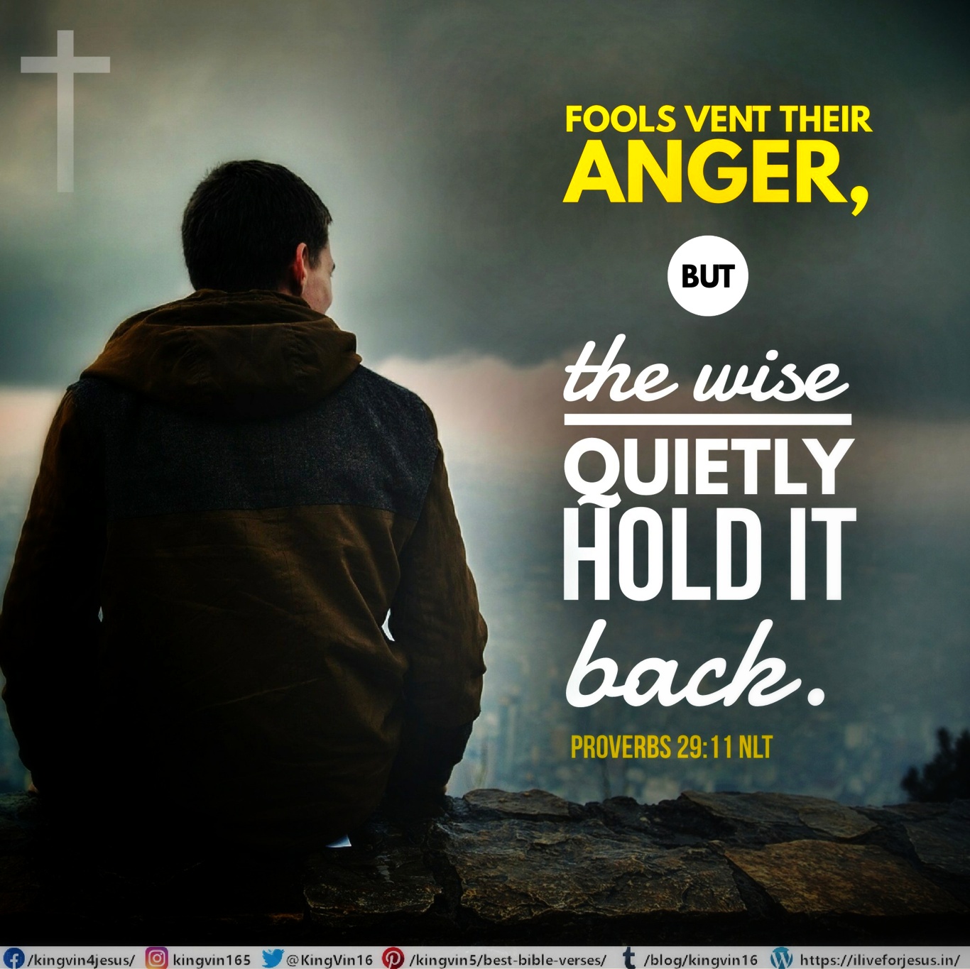 Fools Vent their Anger - I Live For JESUS